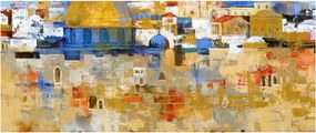 Tablou - Zidul plângerii, Ierusalim, Israel (120x50 cm)