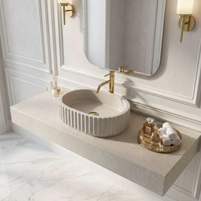 Lavoar pe blat Margaret Beige