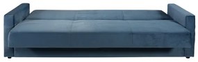 Canapea Extensibila Click-Clack Mariana Riviera 74 Albastru, 216 X 86 Cm