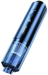 Mini aspirator portabil Rosberg R51001R, 65W, 0.1 l, 12 min, Functie de suflare, HEPA, Tip-C, Negru