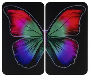 WENKO 2521474500 - Placă de acoperire ABDECKPLATTE - GRAFIK 30 x 52 cm, multicolor