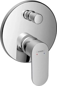 Baterie cada - dus incastrata Hansgrohe Rebris S crom lucios