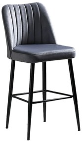 Set de scaune de bar Vento Grey, 2 buc.