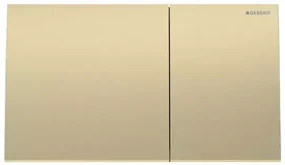 Clapeta de actionare Geberit Sigma70 alama finisaj periat