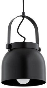 Lustră pe cablu LOGAN 1xE27/15W/230V d. 20 cm negru Argon 8281