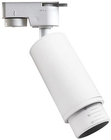 Spot pentru sistem de șină MICA 1xGU10/25W/230V monofazic alb