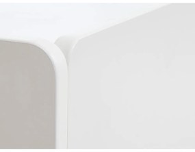 Comodă TV albă 160x55x45 cm Bera – Unique Furniture