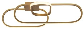 Lustra aplicata LED design modern Clip auriu