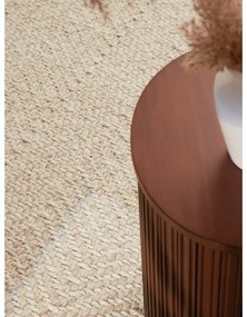 Covor crem-fildeș țesut manual din amestesc de lână 120x170 cm Majoli – Elle Decoration