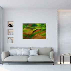 Tablou - Lan, luncile (90x60 cm)
