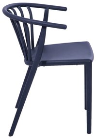 Scaun de grădină Bonami Essentials Capri, albastru