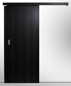 Usa glisanta HDF aplicata pe perete - Colectia Basic Nu, Nuc, Folie Decor, 2010 mm, 620 - 700 mm