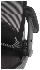 Scaun de birou Horton, negru