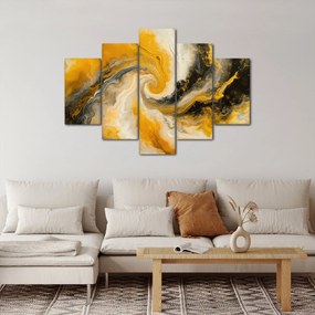Tablou - Abstractizare în spirală (150x105 cm)