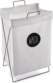 Coș pentru haine Versa Minimal, alb