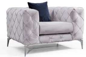 Fotoliu EUGEN, gri deschis