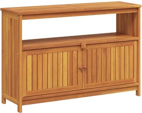 vidaXL Masă consolă, 110x35x75 cm, lemn masiv de acacia