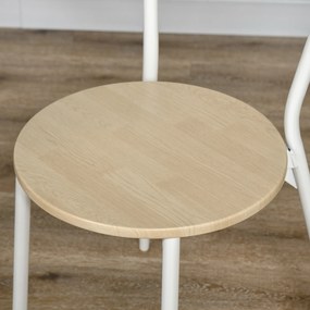 Set de masa cu scaune HOMCO , masa din MDF, masa de bucatarie | Aosom RO