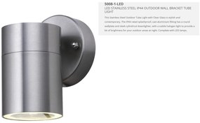 Aplica perete exterior IP44 Down 5008-1-LED SRT