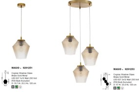 Lustra / Pendul design modern decorativ Magio NVL-9291251