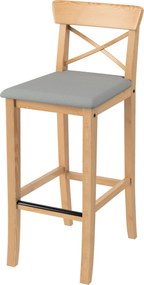 Husă pentru scaun de bar Ingolf cu scaun tapițat