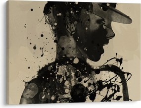Tablou - Femeie de jazz (70x50 cm)