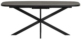 Masă de dining extensibilă cu blat suplimentar 90x180 cm Arros – WOOOD