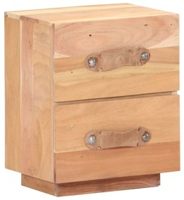 287887 vidaXL Noptieră, 40x30x50 cm, lemn masiv reciclat