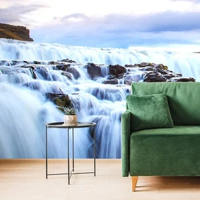Fototapet cascade în Islanda