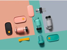 Sticlă turcoaz de călătorie din sticlă 500 ml To Go – Lékué