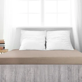 Cearșaf de pat 4Home din frotir Ideal, nuc , 70 x140 cm, 70 x 140 cm
