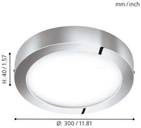 Eglo 98559 - Plafonieră LED RGB reglabilă FUEVA-C LED/21W/230V