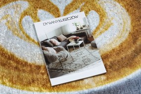 ANDRE 33210 covor lavabil Cafea bucatarie, anti-alunecare - maro