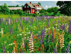 PUZZLE FERMA IN SUEDIA 500 PIESE - RAVENSBURGER (RVSPA00844)