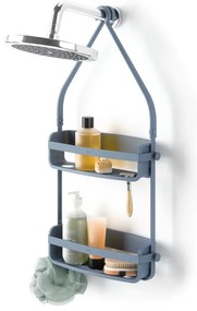 Raft pentru baie albastru suspendat din plastic Flex – Umbra