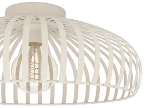 Plafonieră Eglo 901747 MOGANO 1xE27/40W/230V d. 43 cm crem