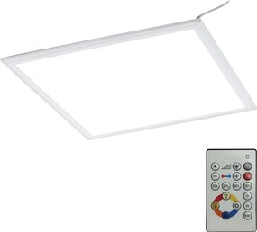 Panou LED dimabil Eglo 33107 SALOBRENA LED-RGBW/21W/230V + telecomandă