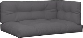 vidaXL Perne de paleți, 7 buc., antracit, material textil