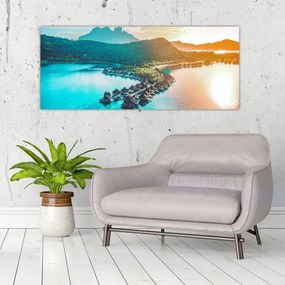 Tablou - Bora Bora (120x50 cm)