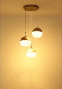 Globo 15999-3HR - Lustră suspendată pe cablu RAGUSA 3xE27/60W/230V