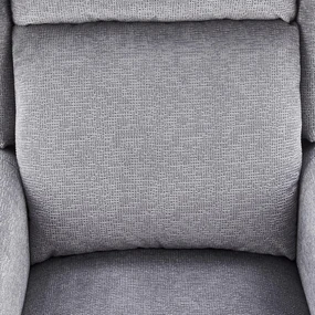Fotoliu recliner tapitat Agustin Gri