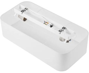 Plafonieră SIRJA SQUARE 2xE27/15W/230V alb