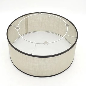 Plafonieră Brilagi BELLADONNA 1xE27/15W/230V d. 30 cm crem/stejar