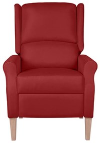 329271 vidaXL Fotoliu de masaj rabatabil, roșu vin, material textil