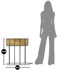 Suport pentru flori din metal Oval – Mauro Ferretti