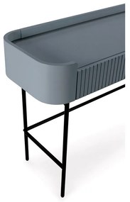 Masă consolă albastră 40x120 cm Willa – MOME