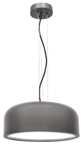 Lustra design modern Ã˜35cm Perleto gri NVL-826802