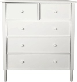 Comoda TEANA, alb, 80x40x95 cm
