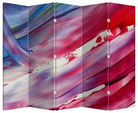 Paravan - Culorile rozalbaste (210x170 cm)