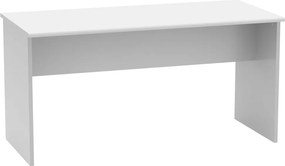 Masa birou JOHAN 2 NEW 08 JH112, alb, PAL melaminat, 148x68x74 cm
